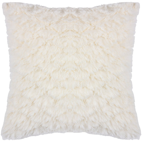 Fluff Ball 45x45 Feather Filled Cushion Dreamy Cream - Canwell Interiors Limited - Riva