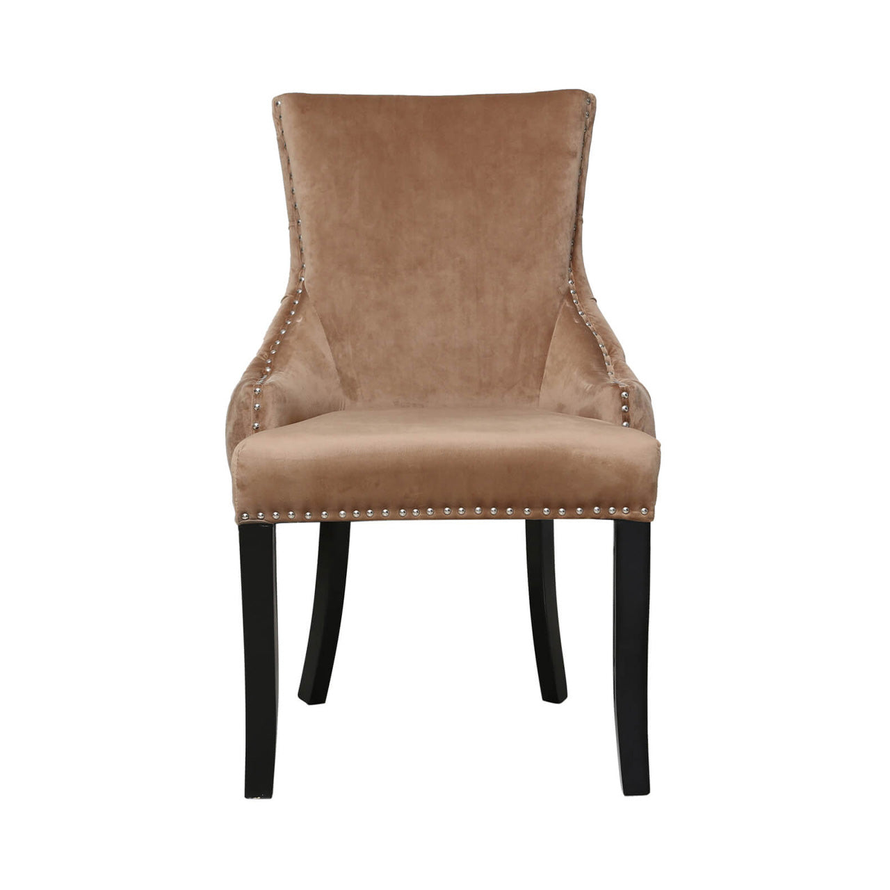 Tufted Back Dining Chair Champagne