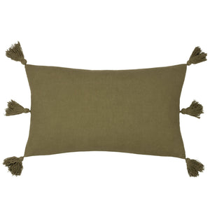 Folis 30x50 Feather Filled Cushion Khaki - XShowhome Limited - Riva