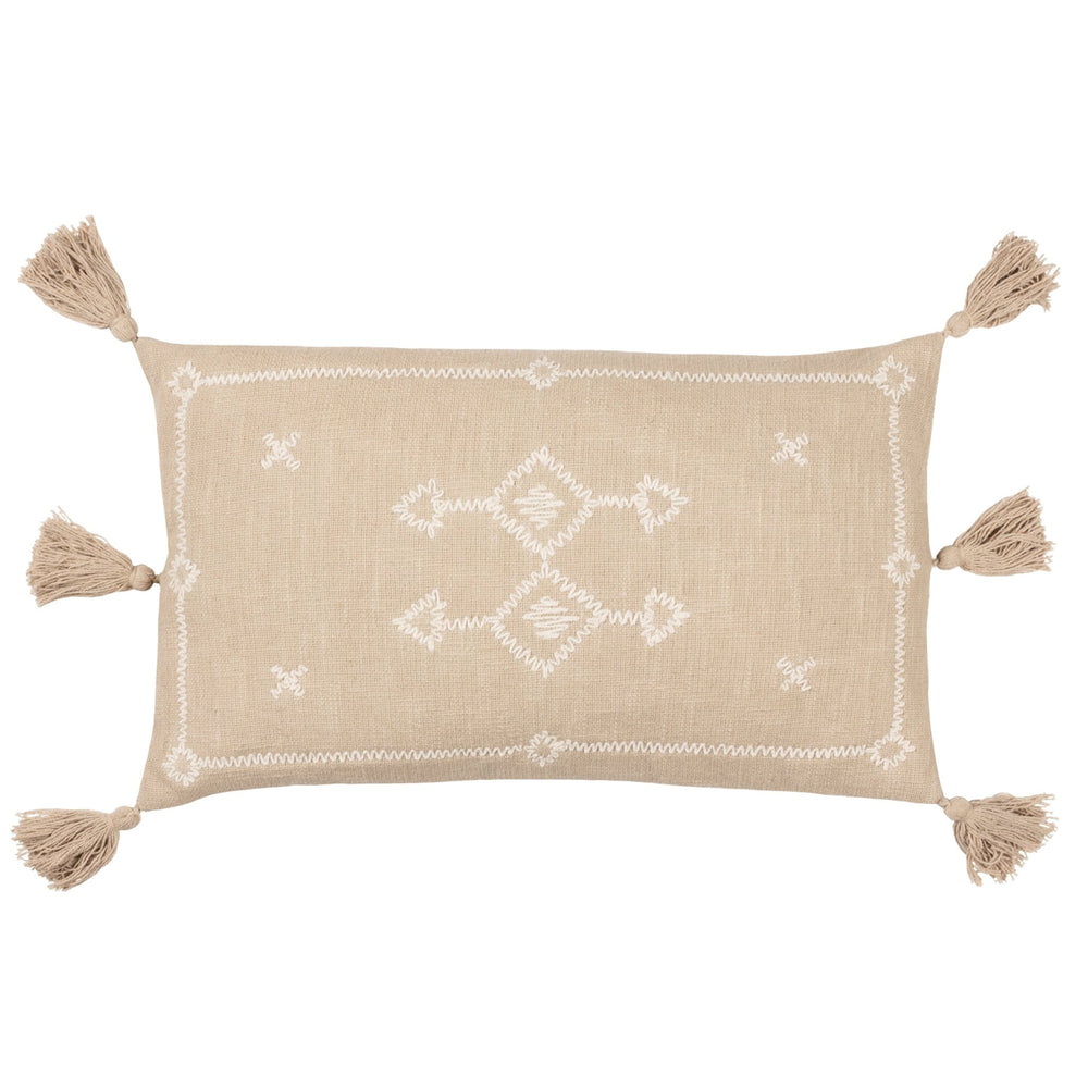 Folis 30x50 Feather Filled Cushion Stone - XShowhome Limited - Riva