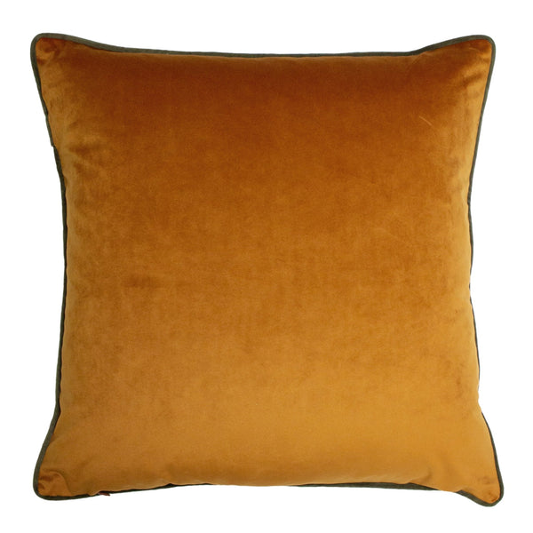 Forest Fauna Fox 50x50 Feather Filled Cushion Rust/Gold - XShowhome Limited - Riva