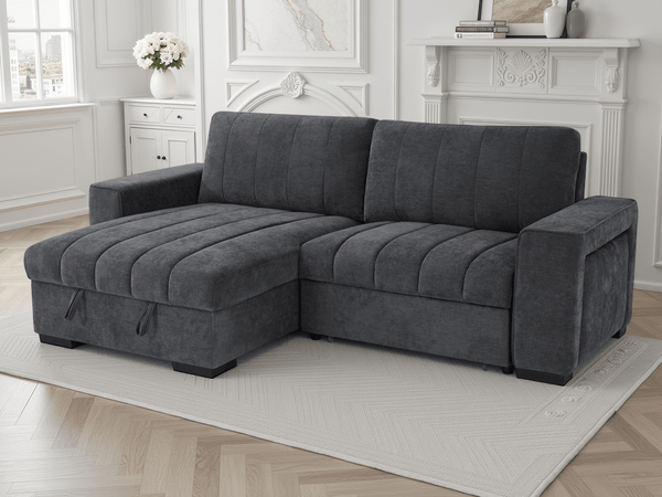 Franklin Sofabed Grey Universal Corner - XShowhome Limited - Xshowhome