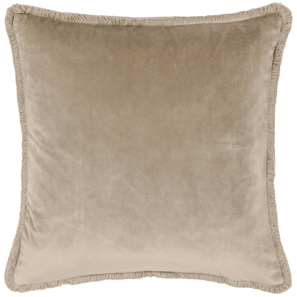 Freya 45x45 Feather Filled Cushion Taupe - XShowhome Limited - Riva