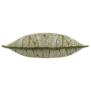 Frond 40x60 Feather Filled Cushion Olive - Canwell Interiors Limited - Riva