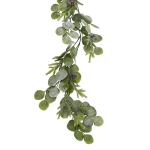 Frosted Pine And Eucalyptus Garland - Canwell Interiors Limited - Hills