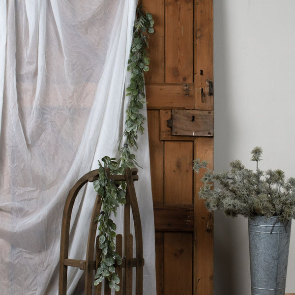 Frosted Pine And Eucalyptus Garland - Canwell Interiors Limited - Hills