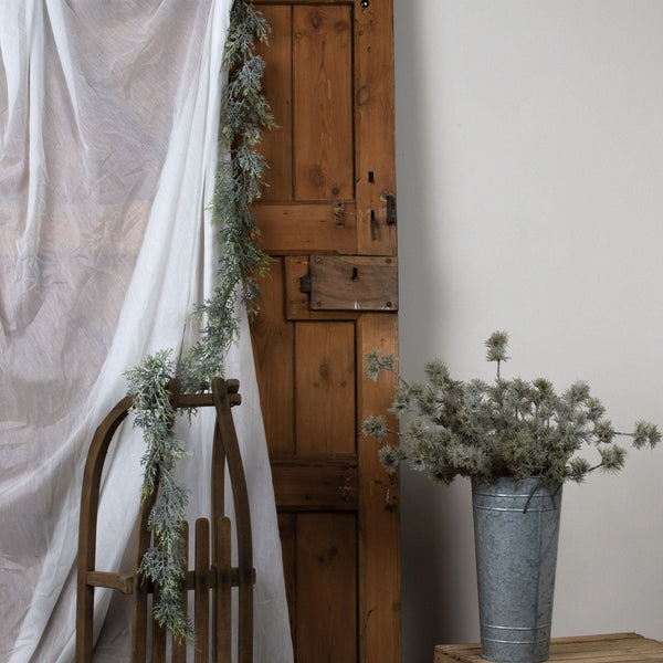 Frosted Pine Garland With Pinecones - Canwell Interiors Limited - Hills