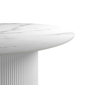 Fuji Stone & White Dining Table - Canwell Interiors Limited - Canwell