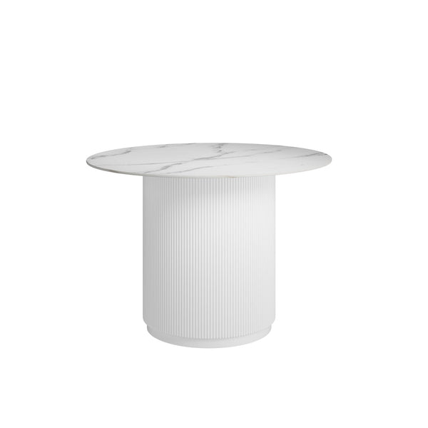 Fuji Stone & White Dining Table - Canwell Interiors Limited - Canwell