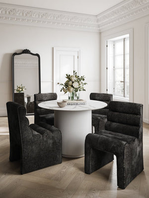 Fuji Stone & White Dining Table - Canwell Interiors Limited - Canwell