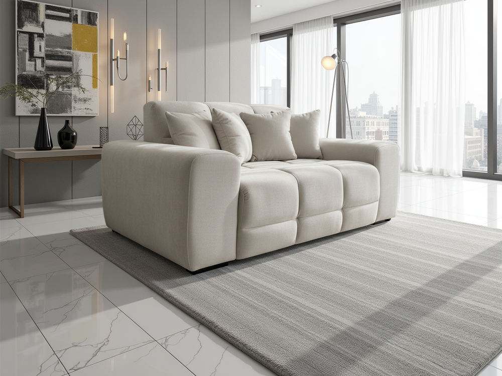 Jacob Sofa Natural 2 Seater - Xshowhome