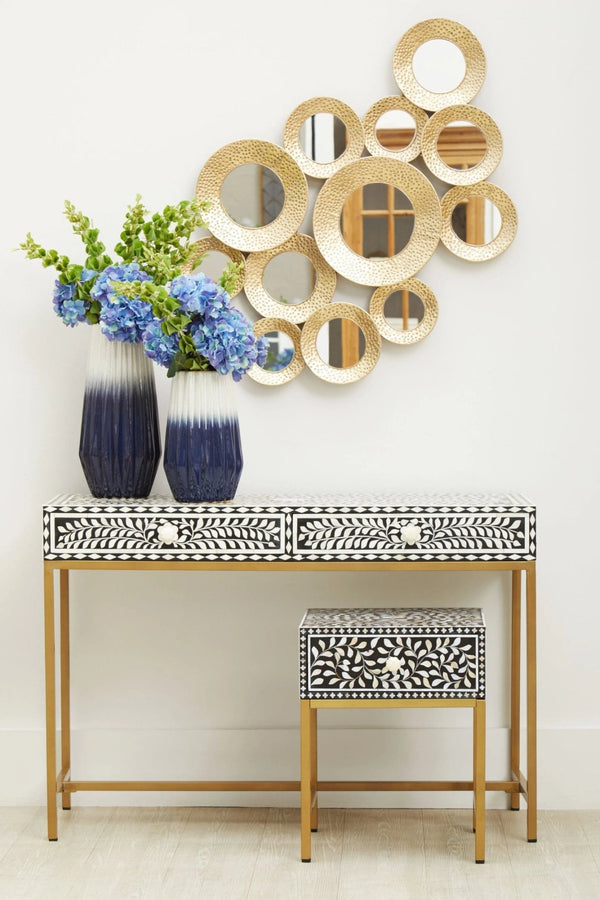 Fusion 1 Drawer Side Table with Bone Inlay - XShowhome Limited - Xshowhome