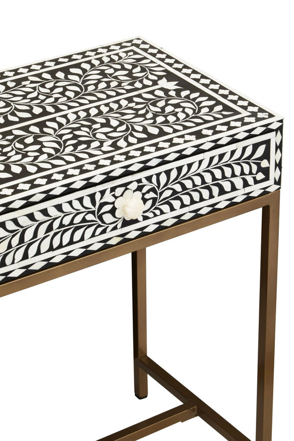 Fusion Bone Inlay Console Table With 2 Drawers - XShowhome Limited - Xshowhome