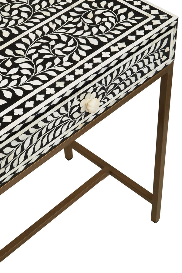 Fusion Bone Inlay Console Table With 2 Drawers - XShowhome Limited - Xshowhome