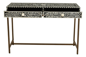 Fusion Bone Inlay Console Table With 2 Drawers - XShowhome Limited - Xshowhome