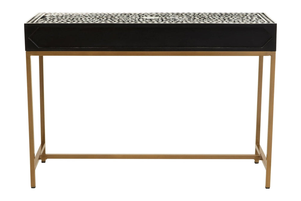 Fusion Bone Inlay Console Table With 2 Drawers - XShowhome Limited - Xshowhome