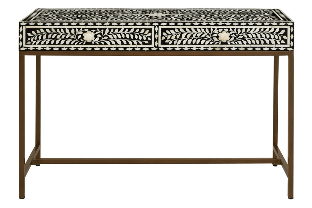 Fusion Bone Inlay Console Table With 2 Drawers - XShowhome Limited - Xshowhome