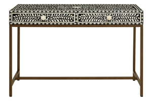 Fusion Bone Inlay Console Table With 2 Drawers - XShowhome Limited - Xshowhome