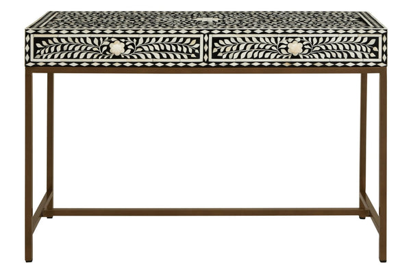 Fusion Bone Inlay Console Table With 2 Drawers - XShowhome Limited - Xshowhome