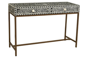 Fusion Bone Inlay Console Table With 2 Drawers - XShowhome Limited - Xshowhome