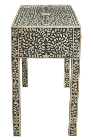 Fusion Bone Inlay Desk with 3 Drawers - XShowhome Limited - Xshowhome