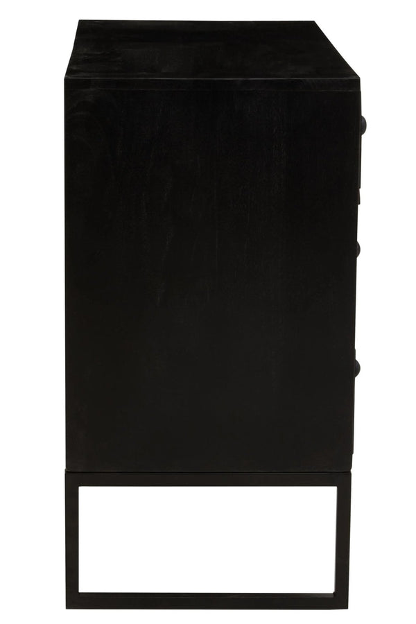 Fusion Three Drawer Chest with Bone Inlay - XShowhome Limited - Xshowhome