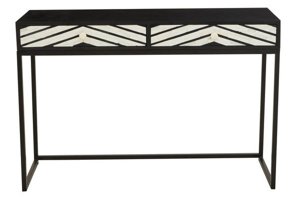 Fusion Two Drawers with Bone Inlay Console Table - XShowhome Limited - Xshowhome