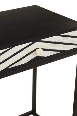 Fusion Two Drawers with Bone Inlay Console Table - XShowhome Limited - Xshowhome