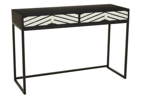Fusion Two Drawers with Bone Inlay Console Table - XShowhome Limited - Xshowhome