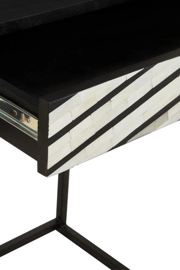 Fusion Two Drawers with Bone Inlay Console Table - XShowhome Limited - Xshowhome