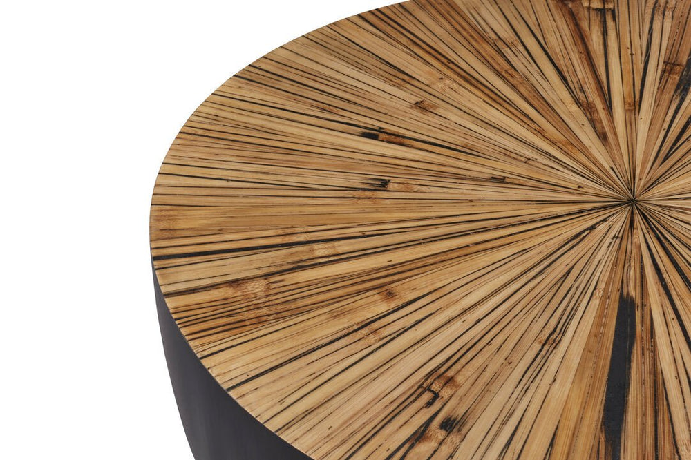 Gabo Small Round Ebony Coffee Table - Canwell Interiors Limited - Xshowhome
