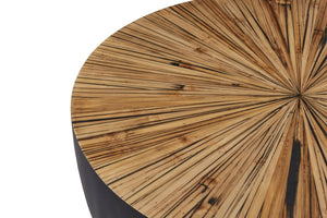 Gabo Small Round Ebony Coffee Table - XShowhome Limited - Xshowhome
