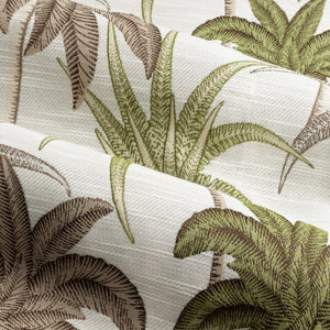 Galapagos 117x182 Eyelet Curtains Green - Canwell Interiors Limited - Riva
