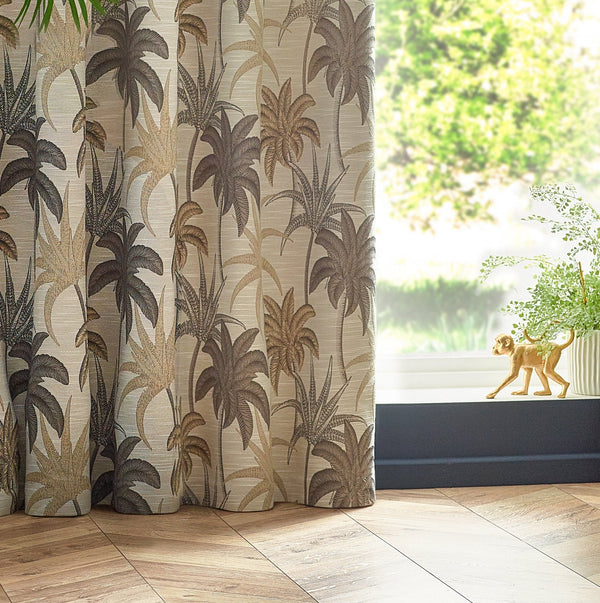 Galapagos 167x228 Eyelet Curtains Natural - Canwell Interiors Limited - Riva