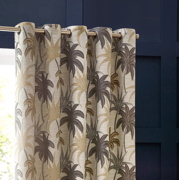Galapagos 228x182 Eyelet Curtains Natural - Canwell Interiors Limited - Riva