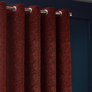 Galaxy 117x137 Eyelet Curtain Copper - Canwell Interiors Limited - Riva
