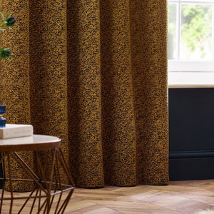 Galaxy 168x183 Eyelet Curtain Gold - Canwell Interiors Limited - Riva