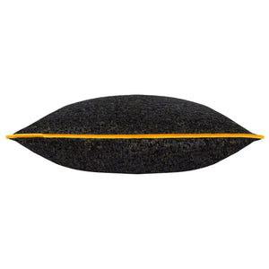 Galaxy 50x50 Feather Filled Cushion Black - Canwell Interiors Limited - Riva