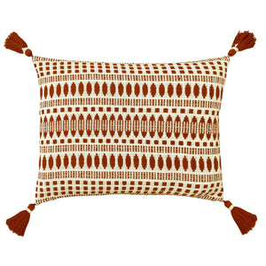 Ganado 40x60 Feather Filled Cushion Pecan - Canwell Interiors Limited - Riva