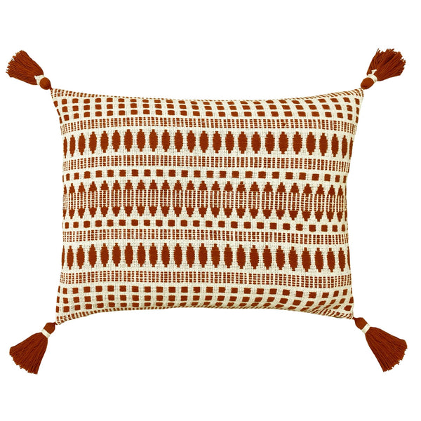 Ganado 40x60 Feather Filled Cushion Pecan - Canwell Interiors Limited - Riva