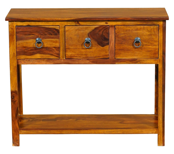 Ganga 3 Drawer Consoletable - Canwell Interiors Limited - Jaipur