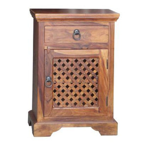 Ganga Latic Jali Bedside - ID9559752343882 - Canwell Interiors Limited - Jaipur