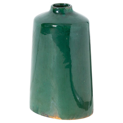 Garda Emerald Glazed Liv Vase - Canwell Interiors Limited - Hills