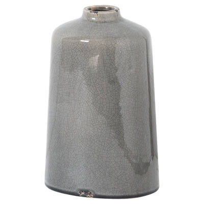 Garda Grey Glazed Liv Vase - Canwell Interiors Limited - Hills