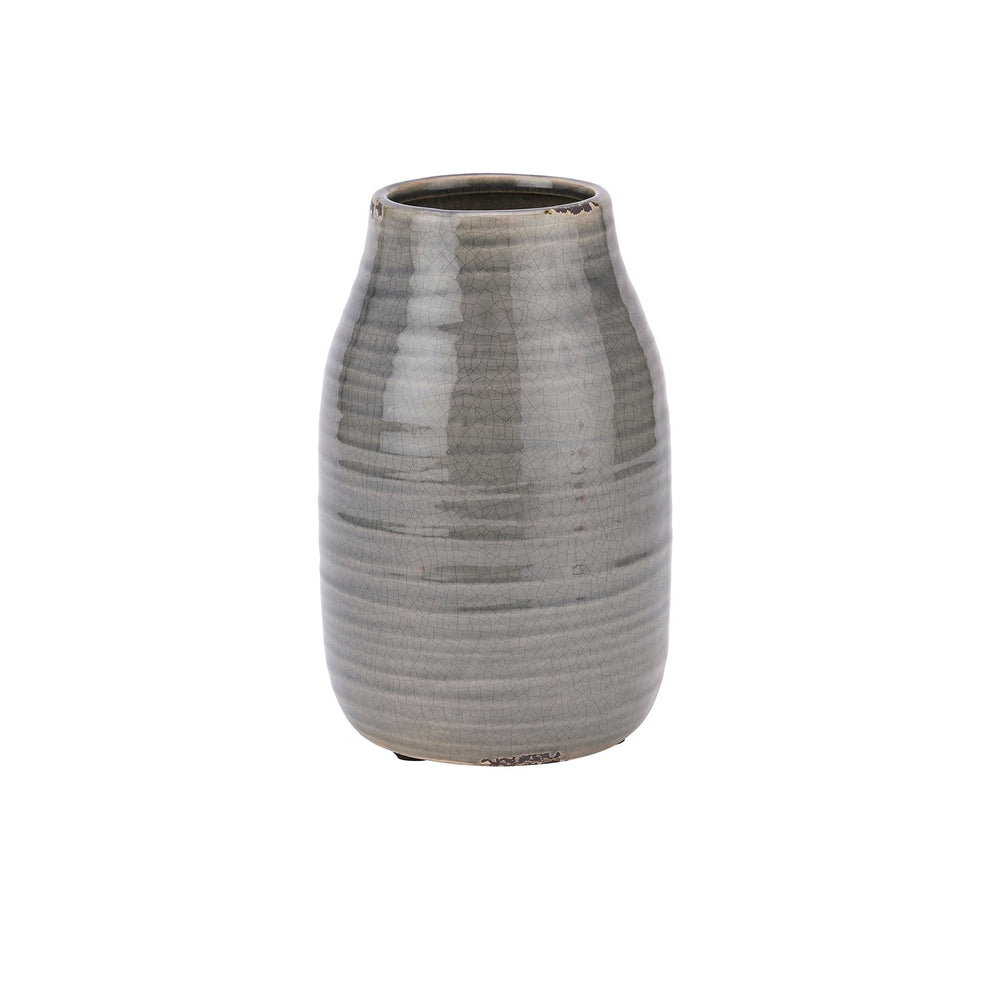 Garda Grey Stefanie Vase - Canwell Interiors Limited - Hills