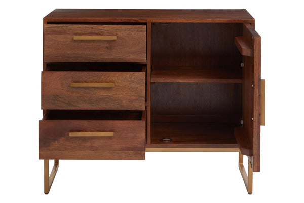 Gaya Mango Wood Small Sideboard - XShowhome Limited - Xshowhome