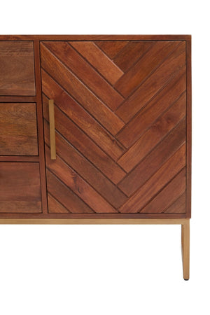 Gaya Mango Wood Small Sideboard - XShowhome Limited - Xshowhome