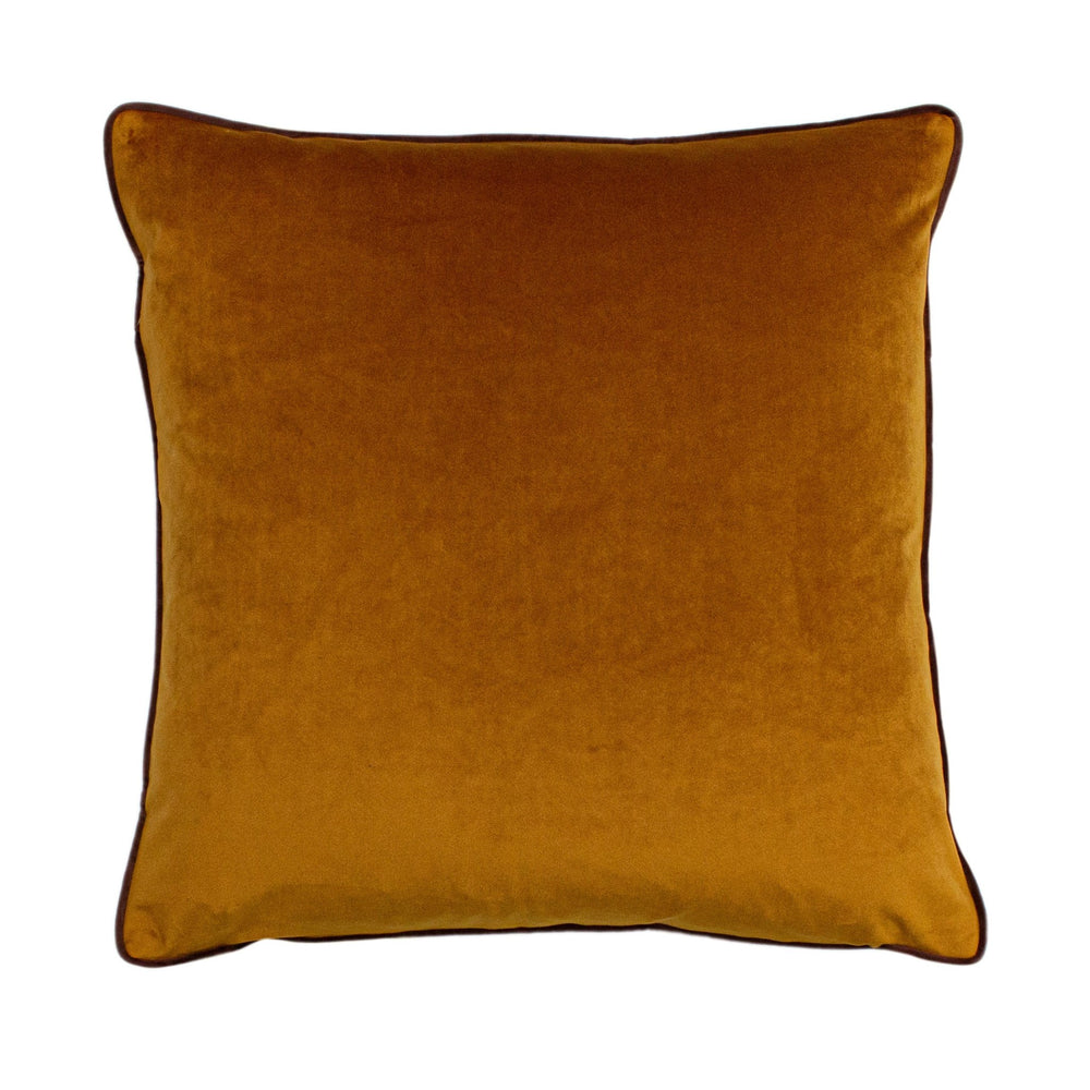 Gemini 50x50 Feather Filled Cushion Pum/bam & Bur - Canwell Interiors Limited - Riva