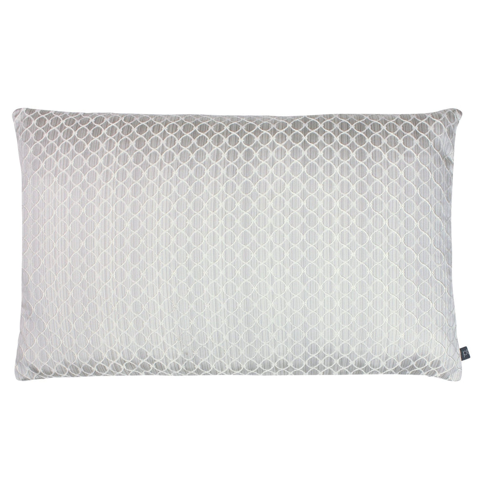 Gemstone 40x60 Feather Filled Cushion Chrome - Canwell Interiors Limited - Riva