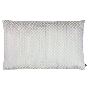 Gemstone 40x60 Feather Filled Cushion Chrome - Canwell Interiors Limited - Riva